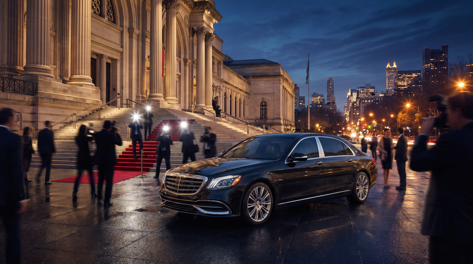 Met Gala arrival chauffeur
